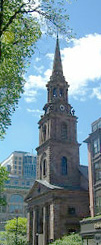 Photo of Arlington Street Church steeple