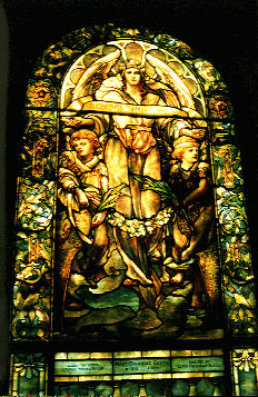 Mary Channing Eustis Memorial Window, Blessed Are the Pure in Heart